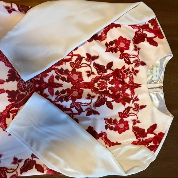 Ted Baker Dress 3 (US8) floral sheath business office wedding holiday NYE glam - Picture 12 of 16